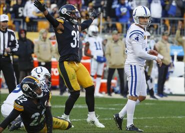 Steelers sufren, pero derrotan a Colts en Semana 9 de la NFL