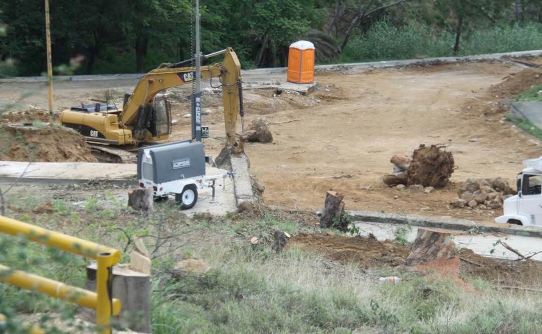 El gobierno de Oaxaca argumenta que el predio donde se está construyendo el CCCO no es un área arqueológica, ni se ubica dentro de la zona de monumentos históricos. (FOTO: Agencia Quadratín)