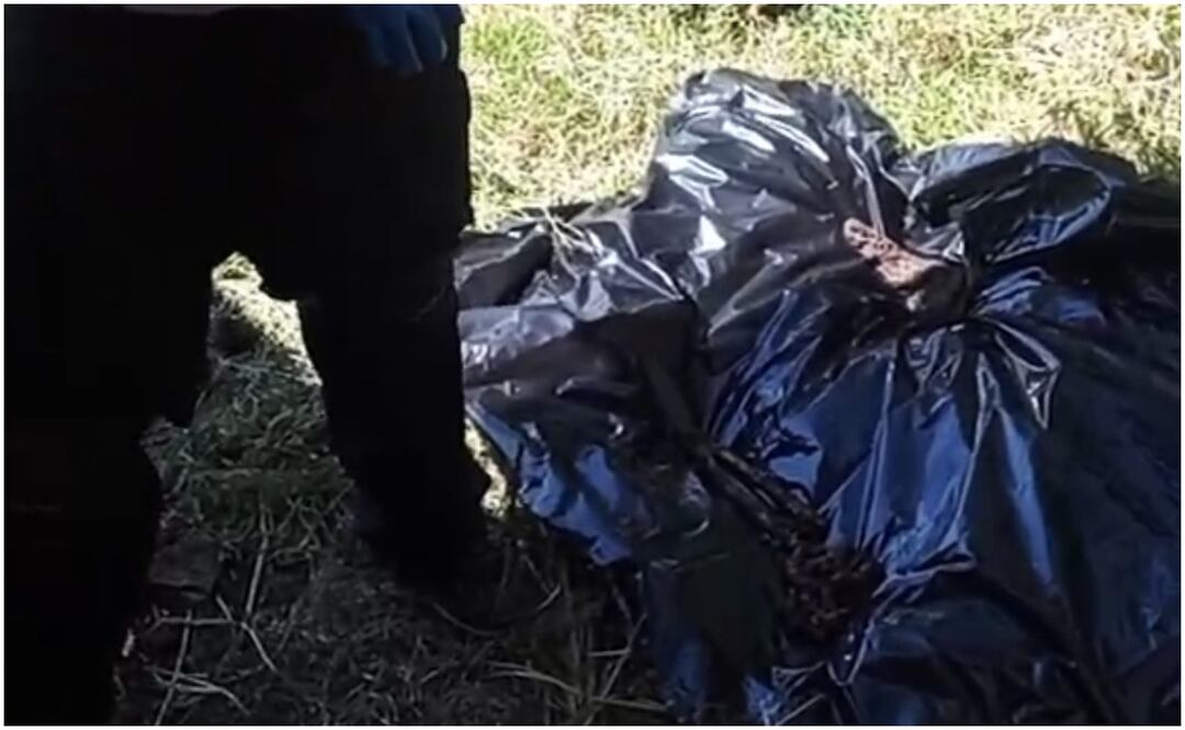 Los restos humanos se encontraron al interior de bolsas plásticas en la parte trasera de la vivienda en Irapuato, Guanajuato. Foto: Archivo