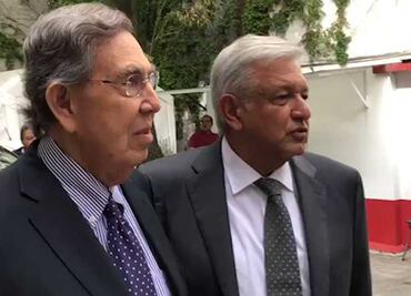 AMLO se reúne con Cuahtémoc Cárdenas previo a reunión con Peña Nieto