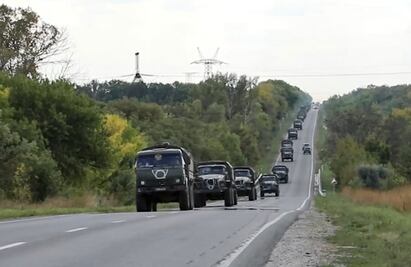 Rusia anuncia retirada de tropas del área ucraniana de Kharkiv