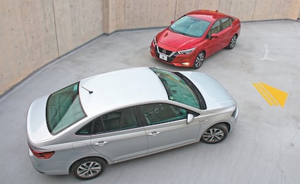 Nissan Versa o Volkswagen Virtus, ¿cuál es mejor?