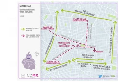 Alista SSP operativo de seguridad y movilidad por marcha del 2 de octubre 