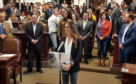 Mariana Boy rinde protesta en Congreso de CDMX para encabezar la PAOT