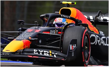 Checo Pérez logra segundo puesto en la segunda práctica libre del GP de Emilia Romagna