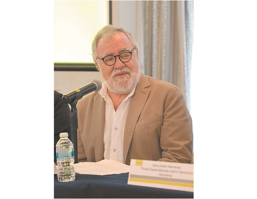 Contribuye. Alejandro Encinas participó en el Foro Internacional Fiscalías de Derechos Humanos. Foto/ESPECIAL