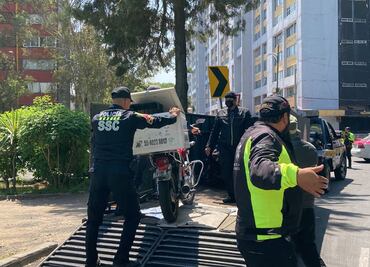 Van 619 motociclistas infraccionados tras cambios en reglamento de CDMX