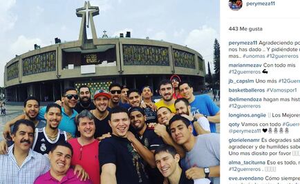 El Tri de basquet, a la Basílica de Guadalupe