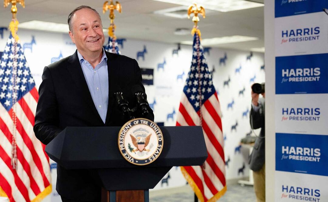 Douglas Emhoff, esposo de la actual vicepresidenta de EU, Kamala Harris. Foto: AFP