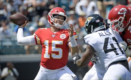 Victoria aplastante de los Chiefs ante los Jaguars