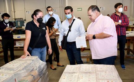 Llegan a Aguascalientes boletas y documentación para elección de gobernadora