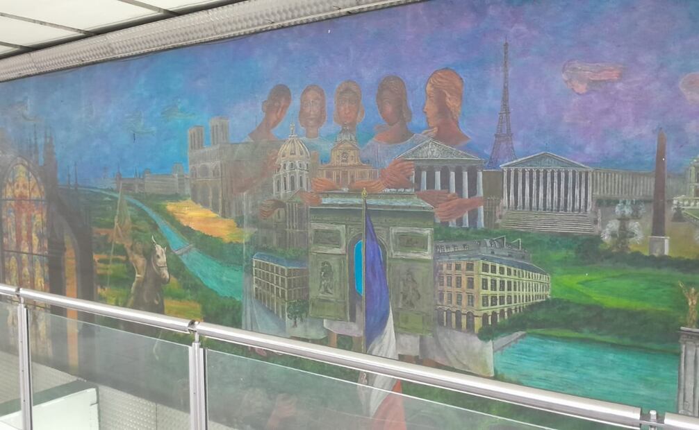 El significado de los murales que hay en el metro; arte que viaja con los mexicanos