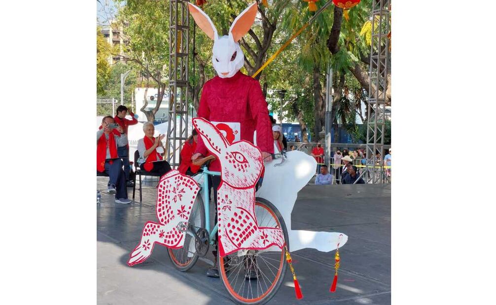 Año nuevo chino. Foto: Semovi