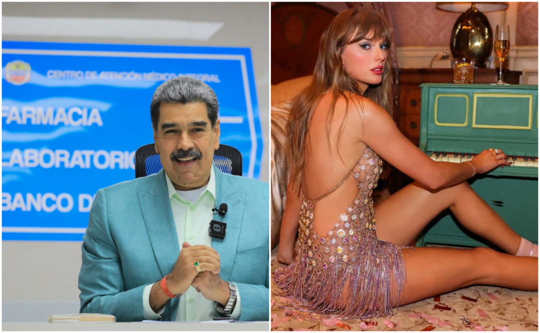 Nicolás Maduro afirmo ser "más famoso" que los artistas Taylor Swift o Bad Bunny por la cobertura mediática que recibe en Estados Unidos (04/11/2025). Foto: Especial