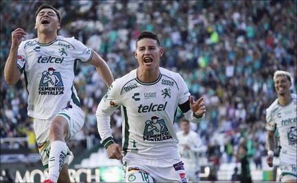 León se impone sin dificultad a FC Juárez; James Rodríguez se estrena en la Liga MX