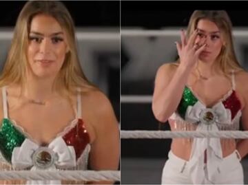 Sirena Linton, luchadora mexicana en WWE comparte triste momento; "Mi padre fue deportado el día de mi cumpleaños"