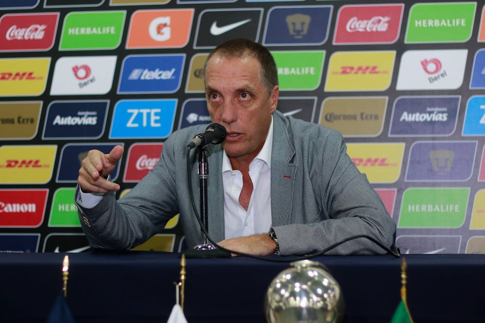 Imago7. Rodrigo Ares de Parga presidente de Pumas, durante una conferencia