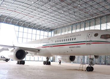 Subastan antiguo avión Presidencial; se vende en 65 millones de pesos