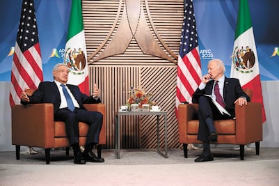 Combate al fentanilo marca la reunión AMLO-Biden