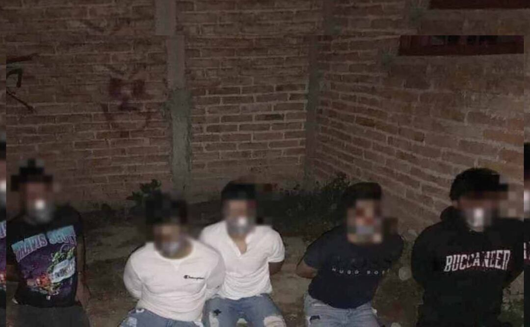 Presuntamente los cinco jóvenes fueron captados por el CJNG. Esta fue su última foto juntos. Foto Archivo/El Universal