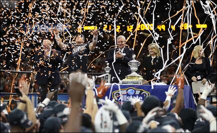 Texas sorprende a Georgia en el Sugar Bowl