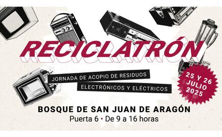 ¡Qué no se te pase! Asiste a la nueva edición del Reciclatrón en la GAM; conoce qué materiales puedes llevar