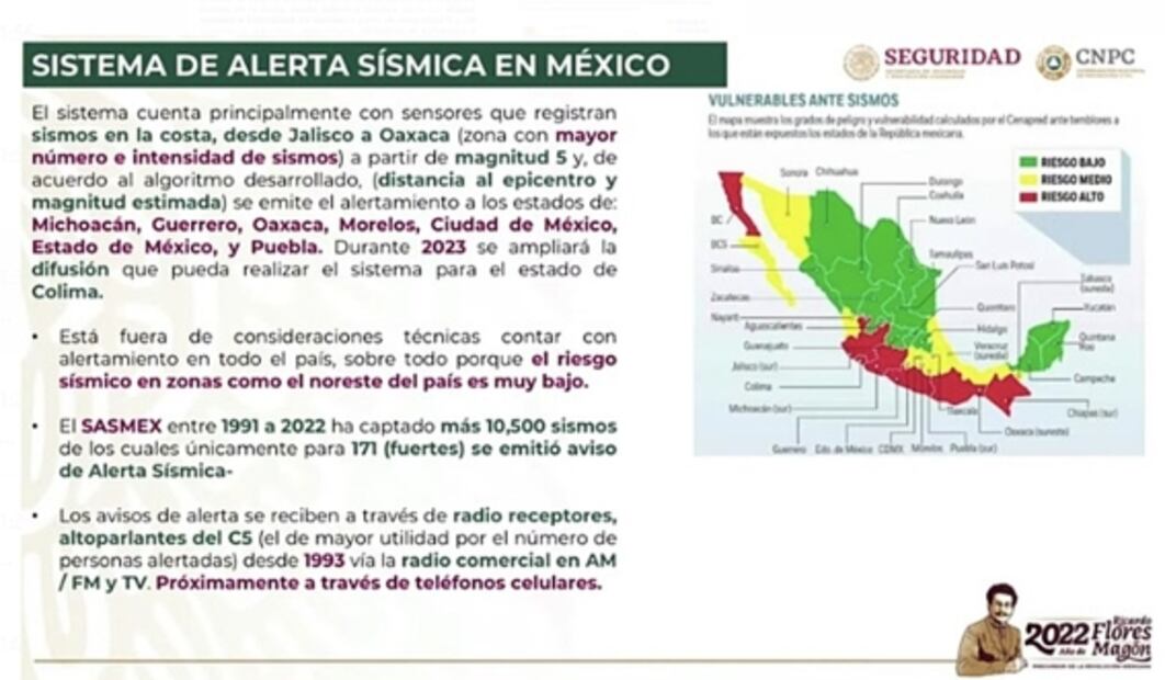 Alerta sísmica llegará a celulares; Protección Civil alista plan para 2023