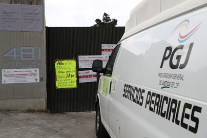 Dan alta a 3 heridos en derrumbe de Álvaro Obregón