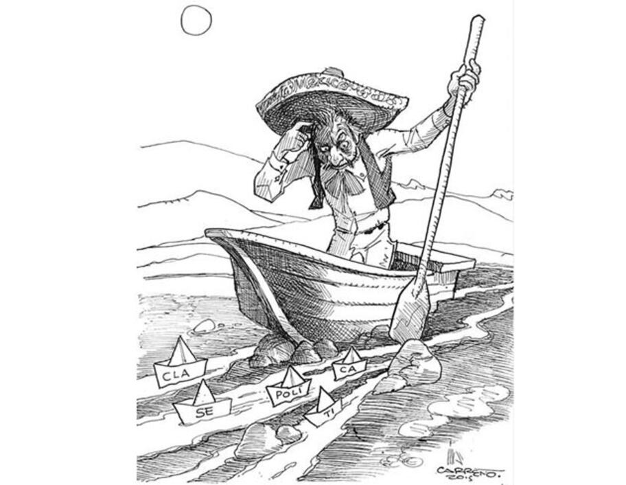 Atracado en cauce democrático 