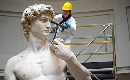 El "David" de Miguel Ángel recibe trato especial