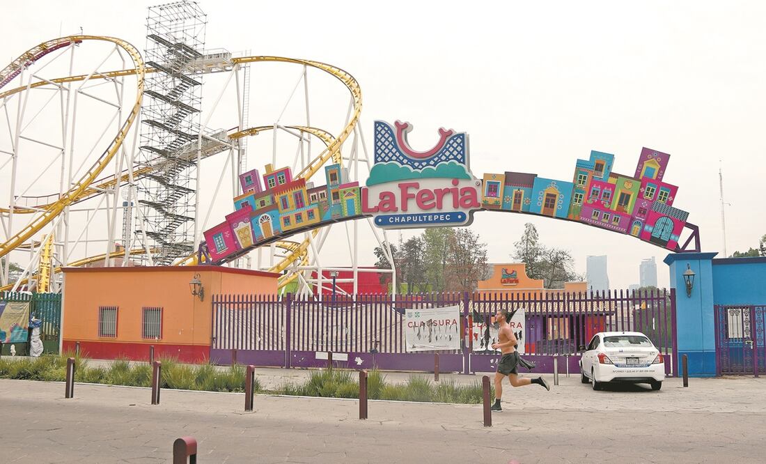 El proyecto Aztlán se desarrollará en el antiguo parque de diversiones de La Feria de Chapultepec; la montaña rusa formará parte de los nuevos escenarios para juegos. Foto: ARCHIVO EL UNIVERSAL