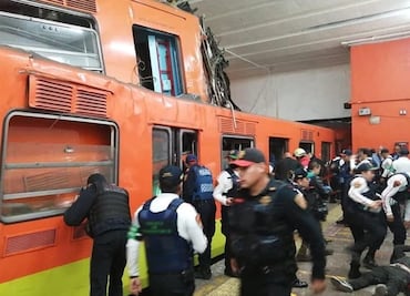 Metro, sin servicio de Observatorio a Chapultepec por choque en Tacubaya