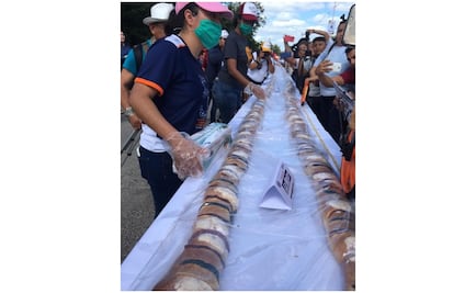 Yucatán rompe "Récord Guinness" por rosca de reyes gigante