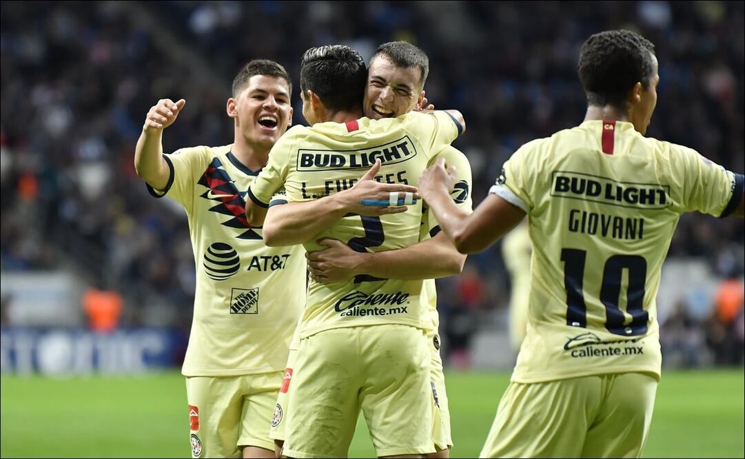 Festejo tras el triunfo en Monterrey. Foto: Imago 7