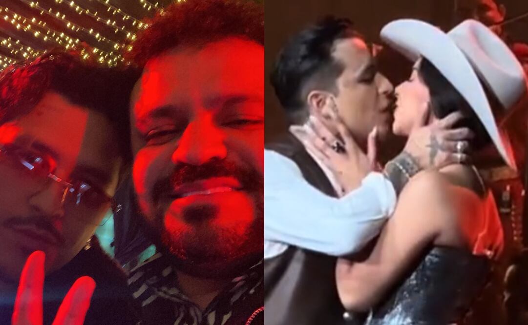 En la imagen se aprecia a Jaime González, padre de Christian Nodal y la cantante Ángela Aguilar y el ex de Cazzu. Foto: Instagram oficial, captura vía TikTok.