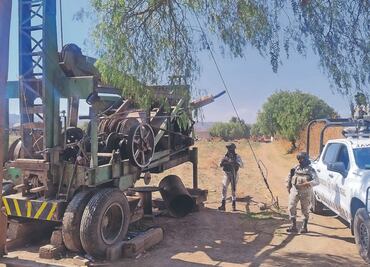 Clausuran pozos ilícitos de agua en el Edomex