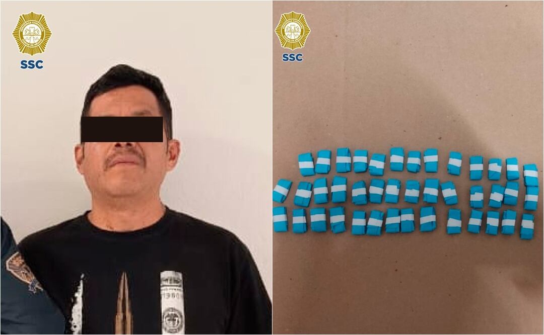 Detienen a "El Jetas", uno de los lideres de "Los Rodolfos", en Xochimilco. Foto: Especial