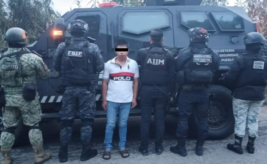 Cae presunto feminicida de una menor cometido en noviembre de 2024 en Oxchuc, Chiapas (18/06/2025). Foto: X (@FGEChiapas)