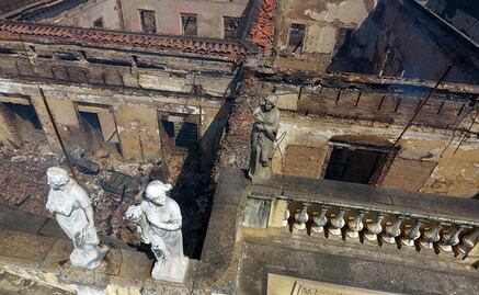 Así terminó el Museo Nacional de Brasil
