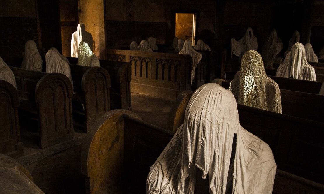 La Iglesia de San Jorge fue abandonada después de un funeral. Foto: CzechTourism