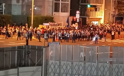 Protestas en plena inauguración, por la realización de los Juegos Olímpicos