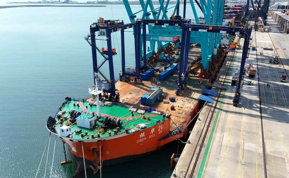 Terminal portuaria de Veracruz. Foto: Hutchison Ports