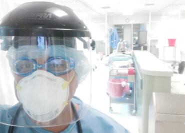 Esperanza y frustración; así lo vive Daniel, médico que atiende Covid-19 en terapia intensiva