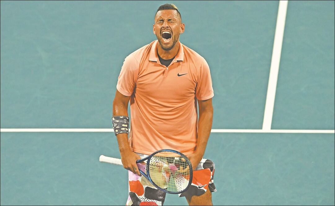 Tenista profesional. Foto: AFP