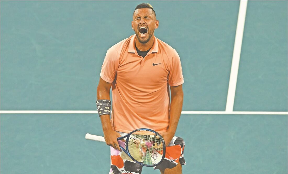 Tenista profesional. Foto: AFP