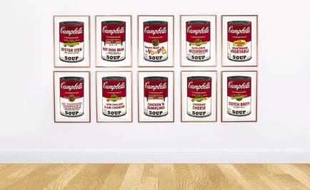 Subastan la sopa Campbell de Andy Warhol