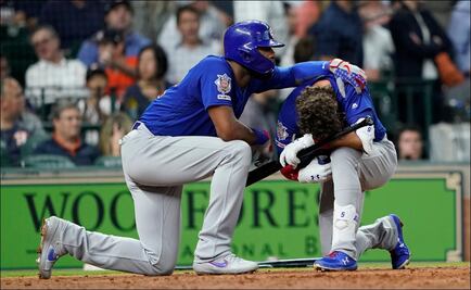 Beisbolista rompe en llanto tras golpear a niña