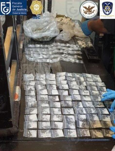 Detienen a 19 personas y decomisan mil 600 dosis de drogas durante operativo en Cuauhtémoc