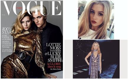 Hermana de Kate Moss debuta en portada de "Vogue París"