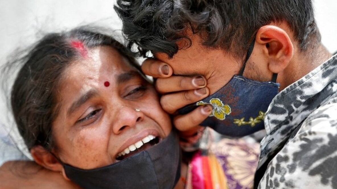 India ha reportado unos 200 mil casos de Covid al día desde mediados de abril. Foto: Reuters